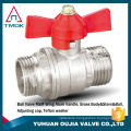 100% leak-proof brass gas ball valve full port En331 brass ball valve for gas